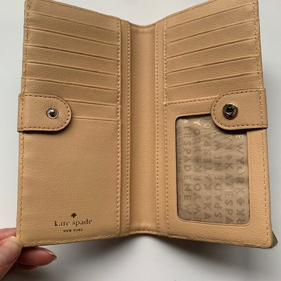 Kate Spade New York Rainbow Stripe Continental Wallet - Picture 7 of 10